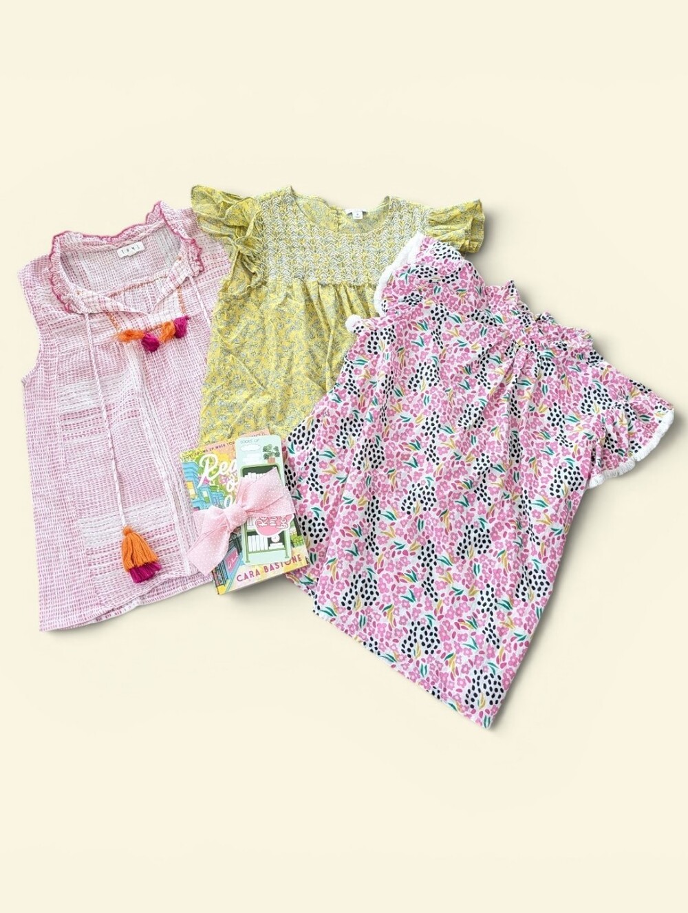 Style and Story Bundle Women's small THML tops J Crew top one book cotton boho